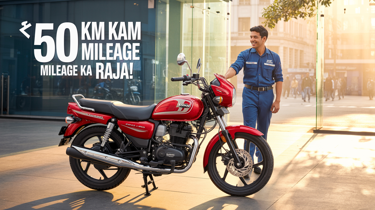 🛵 Hero Splendor Plus – 50 km Kam Daam Mein Mileage Ka Raja! 💸🔥💯