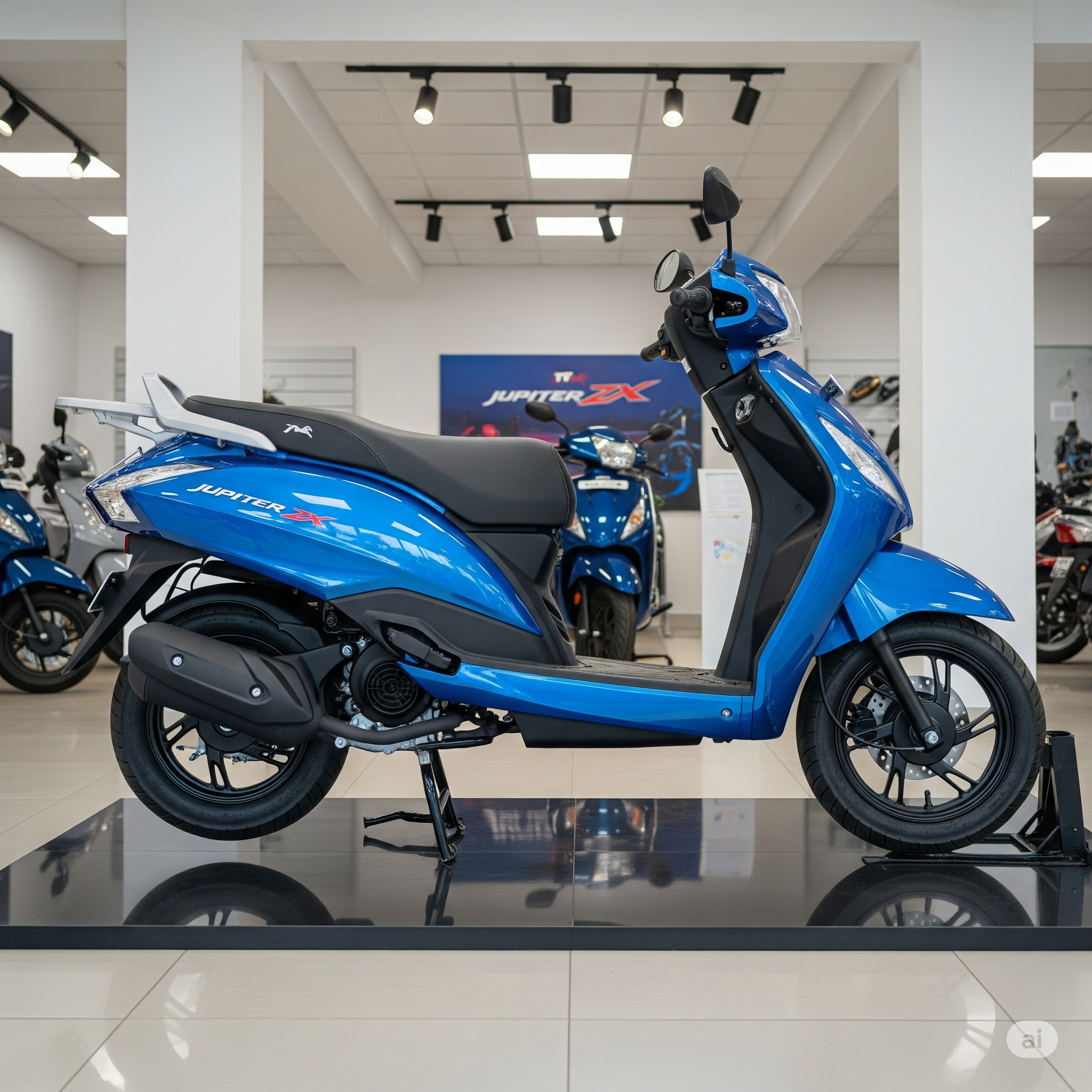 🛵 TVS Jupiter ZX Se Classy Ride Chahiye? Sirf ₹2,299 EMI Mein Ghar Le Jao! 🌟💸🔥